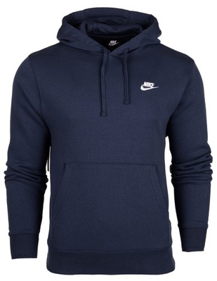 Bluza męska Nike NSW Club Hoodie granatowa BV2654 410 M