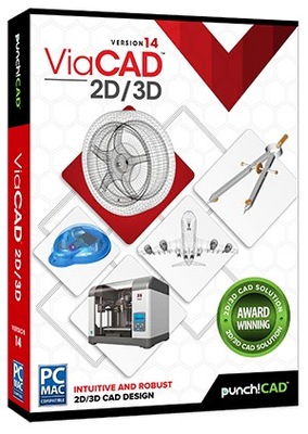 ViaCAD 143D Polska wersja Program CAD MAC lub PC