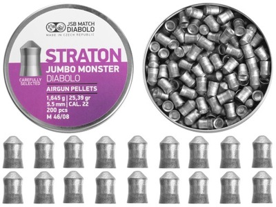 Śrut diabolo JSB Jumbo Monster Straton 5,51mm 200s