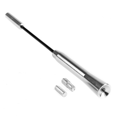 ANTENNA BAT MAST 20CM CHROME AUDI A3 A4 A6 A8 ALLROAD  