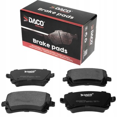 Daco 324764 набор тормозных колодок тормозных, тормоза дисковые фото №1