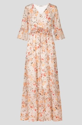 ORSAY - zwiewna maxi sukienka w kwiaty - 36
