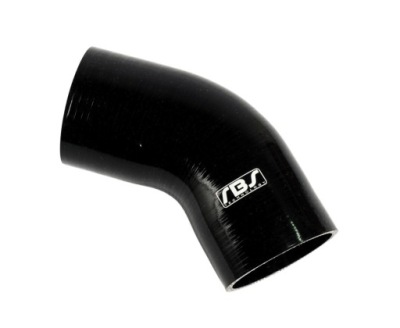 Коліно силіконовий 45 70mm фото №1