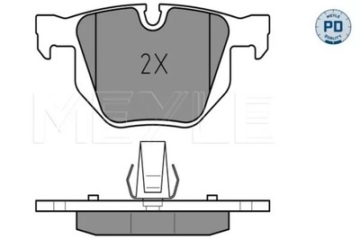 КОЛОДКИ HAM. BMW T. E60/61 520-525 03-