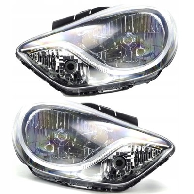 Фари передні hyundai i10 '08-'17 l+p depo фото №1