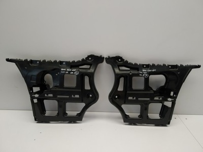 08- BMW E90 RESTYLING SOPORTES SOPORTE DE PARAGOLPES PARTE TRASERA IZQUIERDA I DERECHA 2X ORIGINAL  