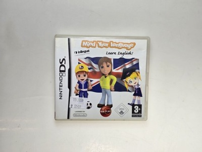 MIND YOUR LANGUAGE LEARN ENGLISH NINTENDO DS