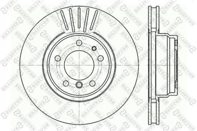 DISCO DE FRENADO BMW 7 (E38) 730 D 00-01  