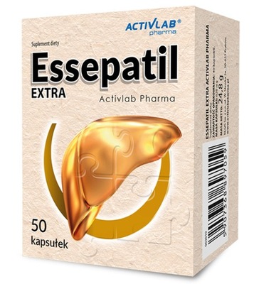 Activlab Essepatil Extra fosfolipidy wątrobę 50kap