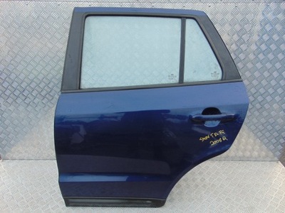 Hyundai santa fe ii дверь задние левая 06- фото №1