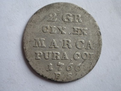 2 grosza 1766 FS Warszawa,