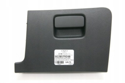 Бардачок водія rhd vw golf vii 5g2857924b фото №1