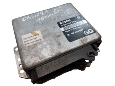 Бортовий комп'ютер двигуна opel calibra 2.0 бензин fsi фото №1