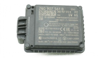 Радар distronic vw tiguan ii 2q0907561b фото №1