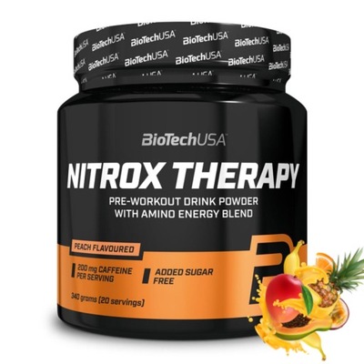 BioTech Nitrox Therapy 340g Mega Pompa Mięśniowa