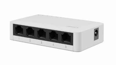 Switch Gembird 5-portowy z 1 Gbps LAN Gigabit - NSW-G5-01