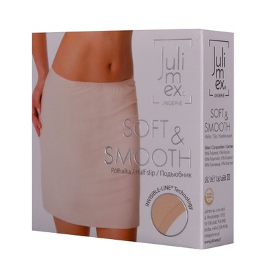 JULIMEX półhalka SOFT&SMOOTH czarny XXL