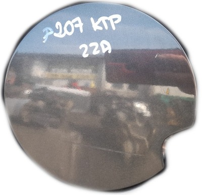 Peugeot 207 кришка заливної пального ktp szary shark фото №1