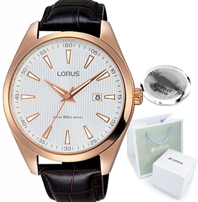 LORUS POLSKA zegarek męski Lorus RT351CX9 +PUDEŁKO - 6807447017 - oficjalne  archiwum Allegro