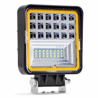 ФАРА РАБОЧАЯ ПРОТИВОТУМАНКА 42 LED (СВЕТОДИОД ) 126W 12-24V 3360LM OFF ROAD TIR ТРАКТОР BUS E9