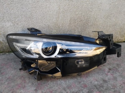 Mazda 6 mazda6 gj lift 18- 2018- full led правый лампа правая 12pin кабели фото №1