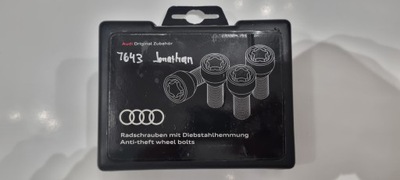 TORNILLOS ZABEZPIECZAJACE RUEDAS AUDI VW 14X1,5X45 ORIGINAL  