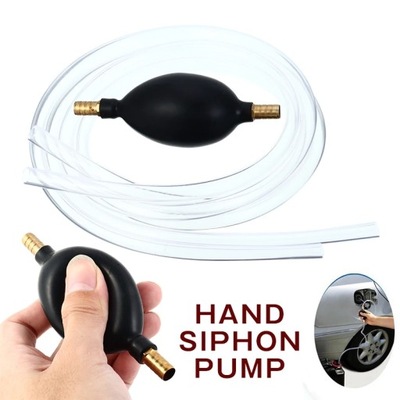 2019 NEW SIPHON SYPHON HOSE OIL FUEL TRANSFER HAND PUMP FOR GAS WATE~48546