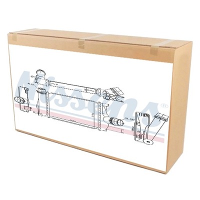 Интеркулер nissens do renault thalia iii 0.9 tce фото №1