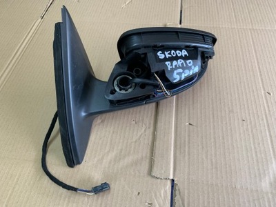 Дзеркало skoda rapid ліва 5 pin 57b857407f фото №1