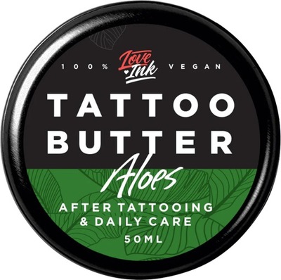 LoveInk Tattoo Butter Krem do tatuażu Aloes 50ml