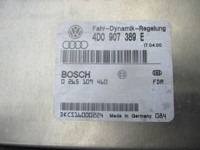 Audi a8 d2 модуль esp 4d0907389e фото №1