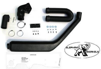 SNORKEL JEEP CHEROKEE XJ TOMADOR DE AIRE CUERPO IZQUIERDO POTENTE  