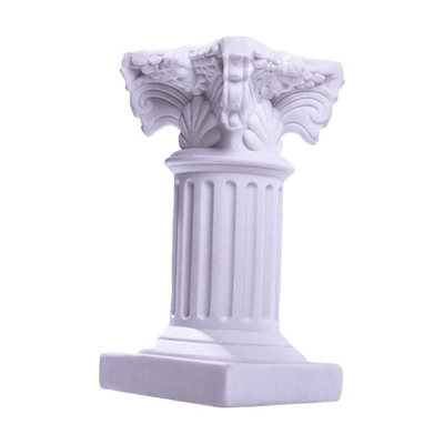 Miniaturowa kolumna rzymska Stojak na cokole
