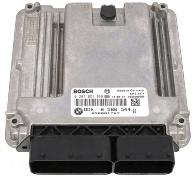 COMPUTADOR ECU BMW BMW DDE 8586544 0281031958  