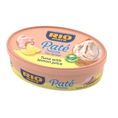 RIO MARE PASZTET Z TUŃCZYKA Z SOKIEM Z CYTRYNY 115G