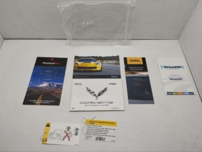 Книга сервисная chevrolet corvette 2016 фото №1