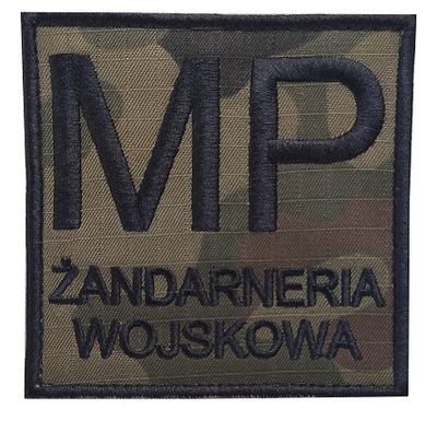 Naszywka Żandarmeria Wojskowa Military Police Rzep