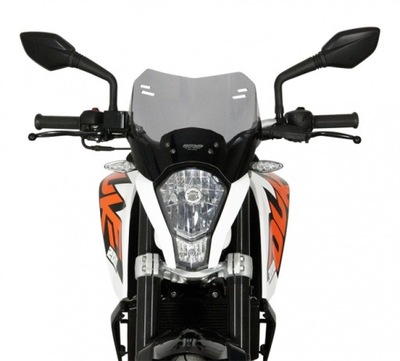 СКЛО МОТОЦИКЛА MRA KTM DUKE 125, , -2016, FORMA S, ЧОРНА, MRA, 40250661