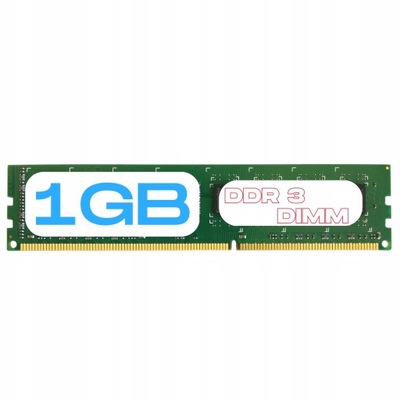 PAMIĘC RAM 1GB DDR3 DIMM 1333MHZ DO KOMPUTERA