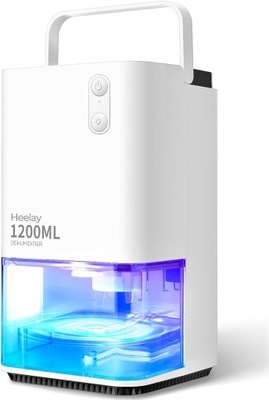 OSUSZACZ POWIETRZA 1200 ml, elektryczny osuszacz powietrza Heelay