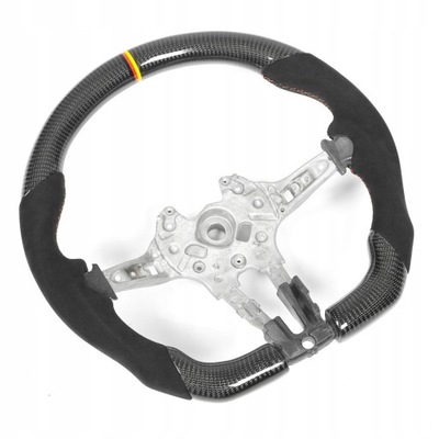 STEERING WHEEL FROM FIBERS CARBON NIEMIECKIE BELTS  