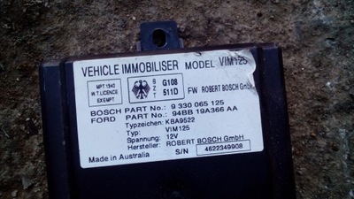 Ford maverick 96r 3d модуль центрального замка фото №1