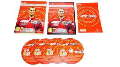 F1 2020 EDYCJA DELUXE SCHUMACHER PREMIEROWE BOX PL PC PUDEŁKO PO GRZE