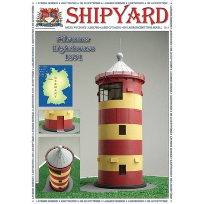 ShipYard Nr 26 Latarnia Morska Pilsumer skala 1:72