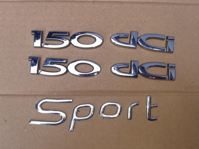 EMBLEMA INSIGNIA RENAULT TRAFIC 150 DCI SPORT  