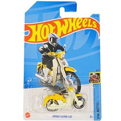 HOT WHEELS HONDA SUPER CUB HW MOTO MOTOCYKL MATTEL