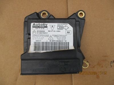 Модуль датчик подушка безпеки citroen c5 iii x7 9674290580 фото №1