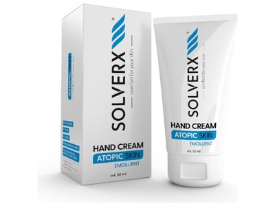 SOLVERX ATOPIC Hand Krem do Rąk i Paznokci Skóra Atopowa 50 ml