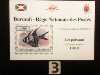 Ryby , Burundi MNH