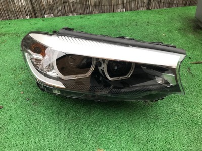 BMW G30 G31 ŽIBINTAS DEŠINIOJI REFLEKTORIUS LED DOSWIETLANIE 7214956 